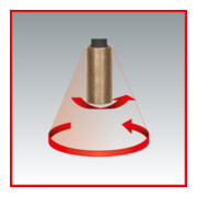 KS Tools Estrattore braccio tergicristallo a 2 bracci, 20-60mm-4