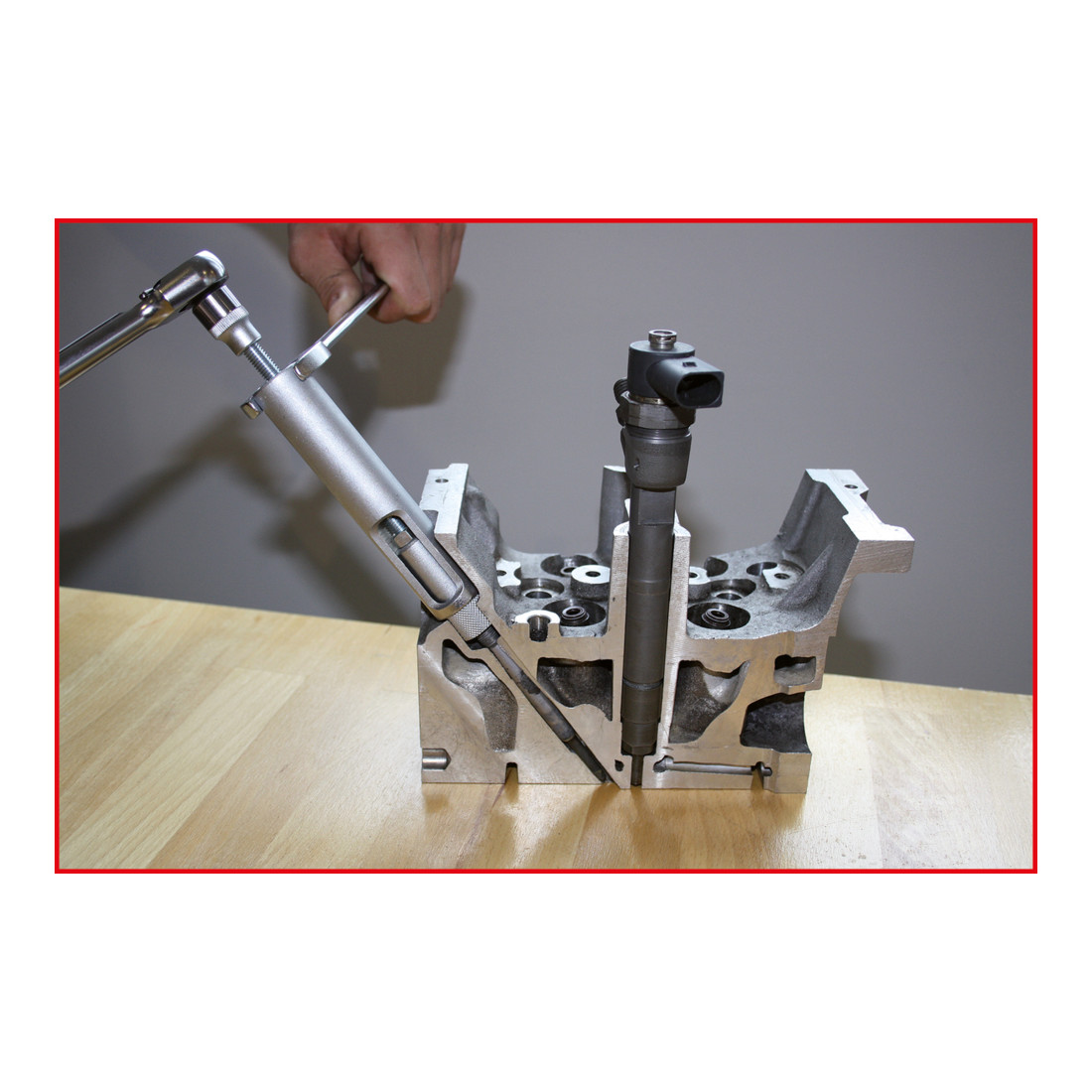KS Tools Estrattore per candelette 3/8" per motori CDI, 190mm