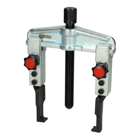 KS Tools Estrattore universale a serraggio rapido a 2 bracci, ganci extra sottili e lunghi, 20-90mm, 120mm, 2,5t