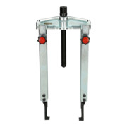 KS Tools Estrattore universale a serraggio rapido a 2 bracci, ganci extra sottili e lunghi, 25-130mm, 250mm, 2,5t-1