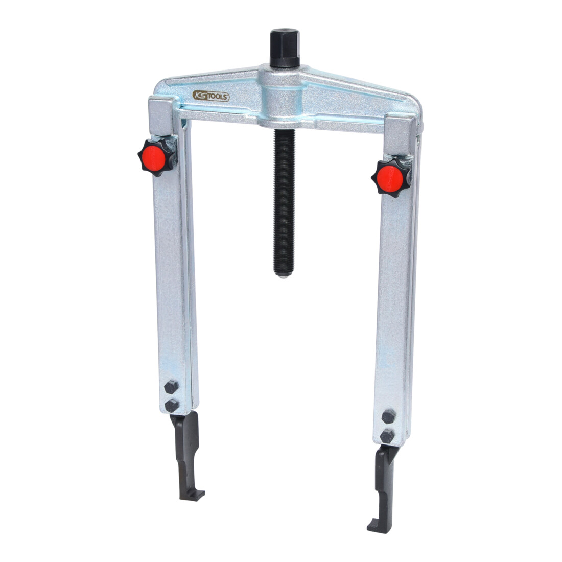 KS Tools Estrattore universale a serraggio rapido a 2 bracci, ganci extra sottili e lunghi, 25-130mm, 250mm, 2,5t