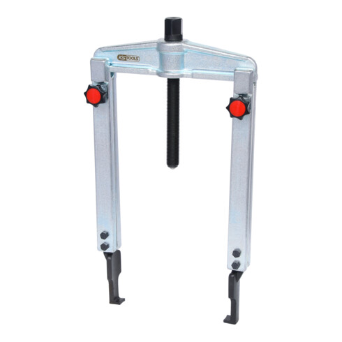 KS Tools Estrattore universale a serraggio rapido a 2 bracci, ganci extra sottili e lunghi, 25-130mm, 250mm, 2,5t