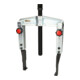 KS Tools Estrattore universale a serraggio rapido a 2 bracci, ganci extra sottili e lunghi, 50-160mm, 220mm, 5,0t-1