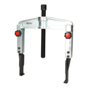KS Tools Estrattore universale a serraggio rapido a 2 bracci, ganci extra sottili e lunghi, 60-200mm, 220mm, 5,0t