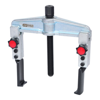 KS Tools Estrattore universale a serraggio rapido a 2 bracci, ganci sottili e lunghi, 25-130mm, 120mm