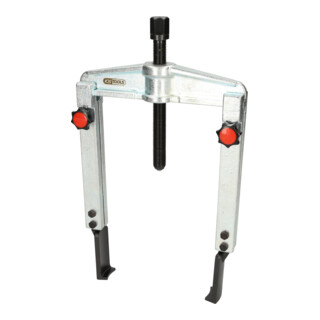 KS Tools Estrattore universale a serraggio rapido a 2 bracci, ganci sottili e lunghi, 25-130mm, 200mm