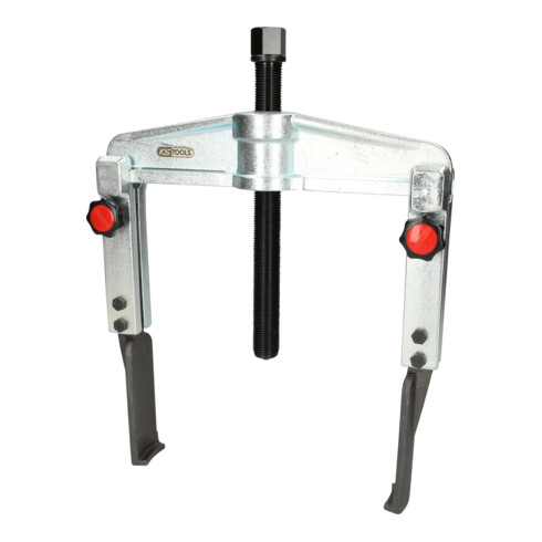 KS Tools Estrattore universale a serraggio rapido a 2 bracci, ganci sottili e lunghi, 60-200mm, 220mm
