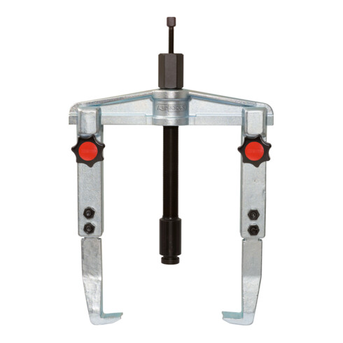 KS Tools Estrattore universale idraulico a sgancio rapido a 2 bracci con ganci estesi, 110-520mm, 225mm