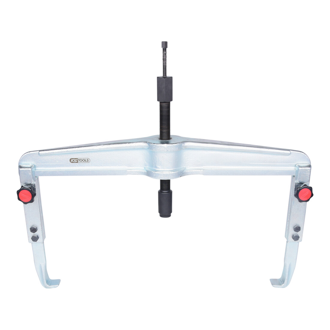 KS Tools Estrattore universale idraulico a sgancio rapido a 2 bracci con ganci estesi, 140-640mm, 225mm
