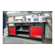 KS Tools Etabli d'atelier 1 porte + 3 tiroirs 840x2000x680mm