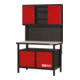KS Tools Etabli d'atelier 2 portes 840x1200x600mm-4