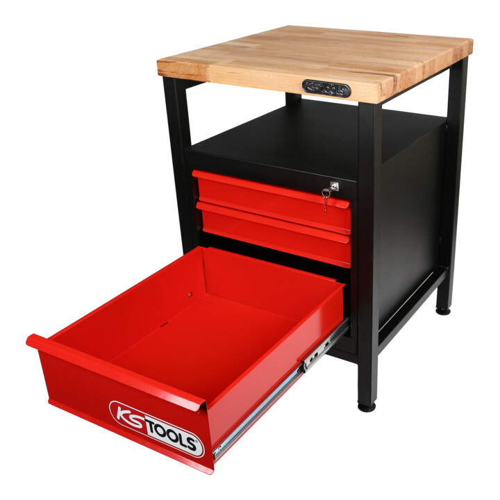 KS Tools Etabli d'atelier 3 tiroirs 840x600x600mm