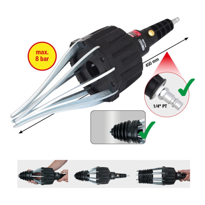KS Tools Expandeur pneumatique de soufflet de cardan
