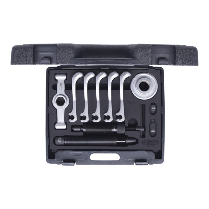 KS Tools Extracteur hydraulique universel de moyeu de roue et de rotules, 11 pcs.