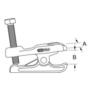 KS Tools Extracteur universel de joint à rotule, 39 mm-3