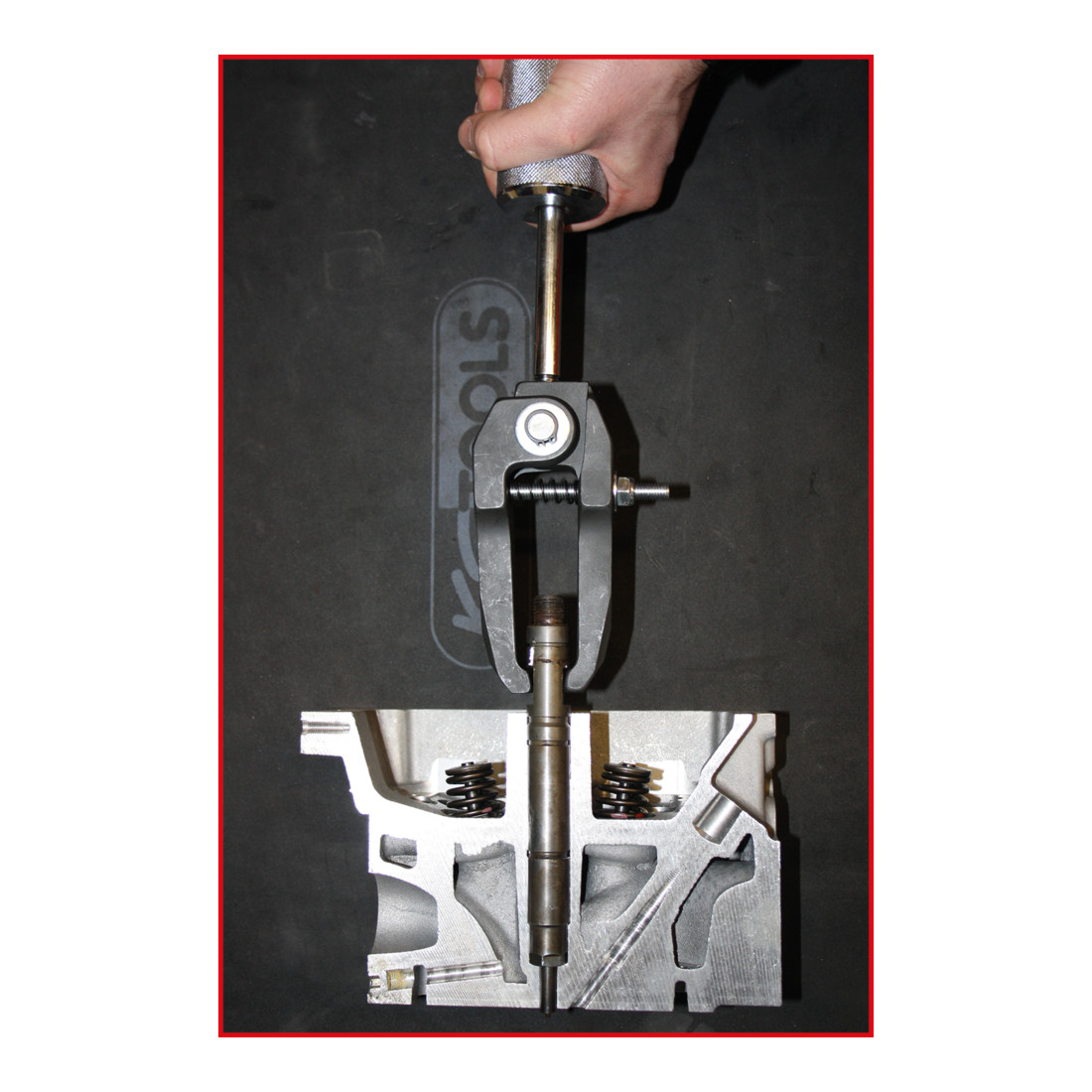 KS Tools Extracteur universel d'injecteurs avec masse à inertie 1,55kg