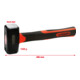 KS Tools Fäustel mit Fiberglasstiel, 1250g