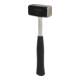 KS Tools Fäustel mit Stahlrohr-Stiel und Kunststoffgriff 260 mm-4