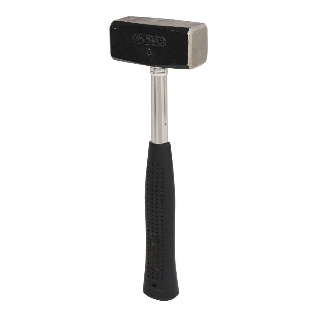 KS Tools Fäustel mit Stahlrohr-Stiel und Kunststoffgriff, 1250g
