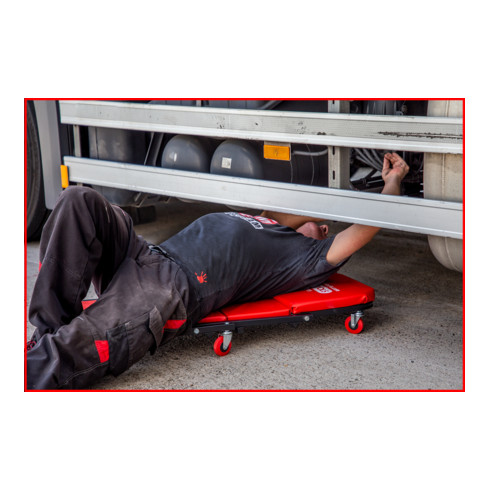 KS Tools Fahrbare Liege und Klappsitz, 1040x490mm