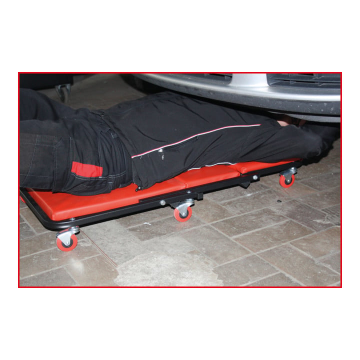 KS Tools Fahrbare Liege und Klappsitz, 1040x490mm