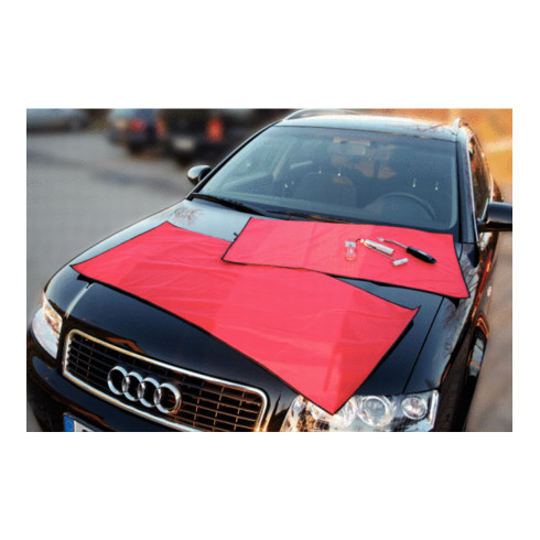 KS Tools Fahrzeugschoner mit Antirutschmatte, 900x500mm