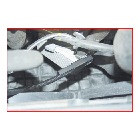 KS Tools Federbandschellen-Zange mit Schwanenhals