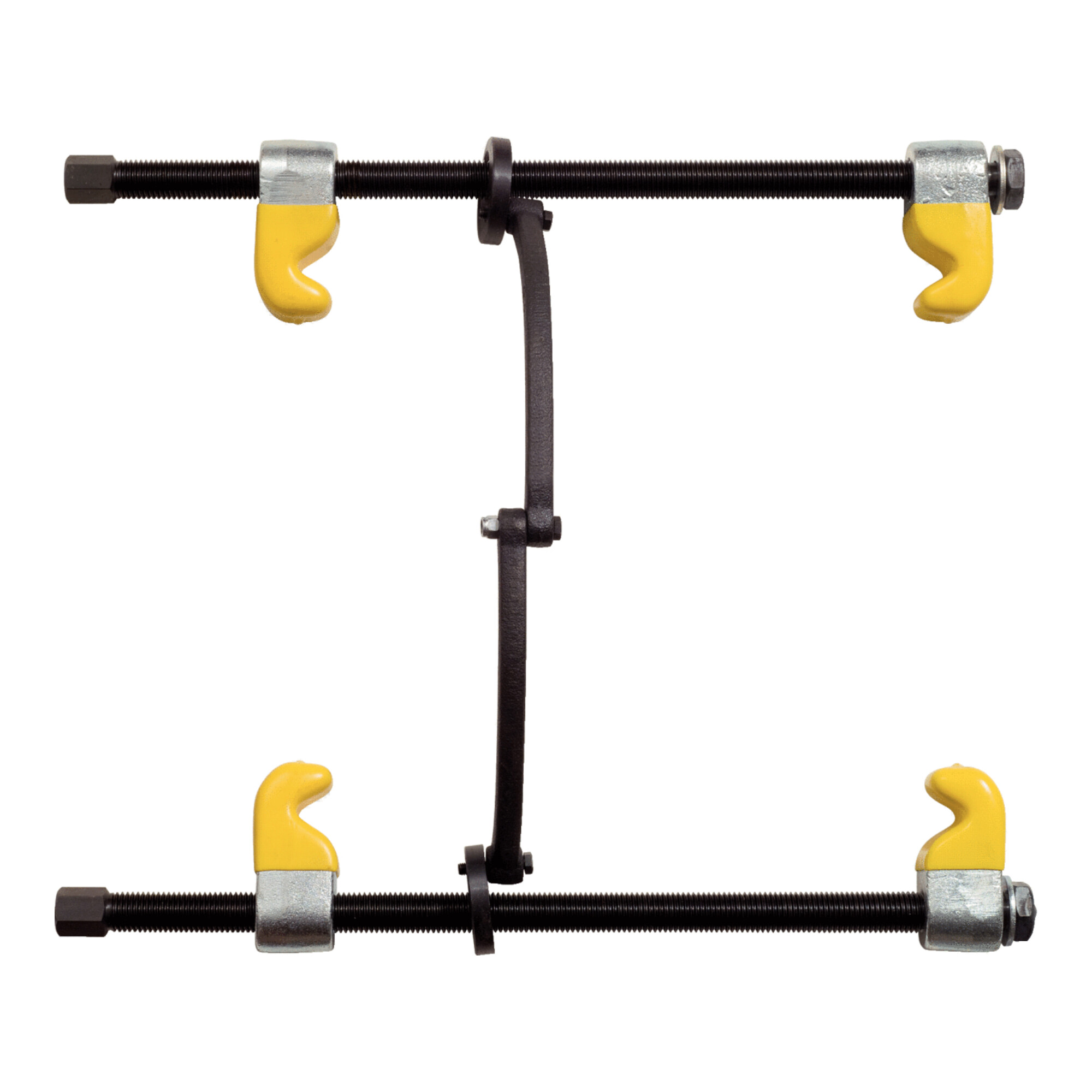 KS Tools Federspanner mit Sicherheitsbügel, kunststoffbeschichteten Haken, 300mm