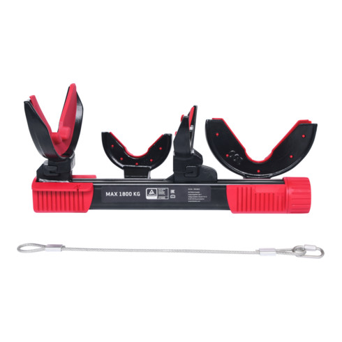 KS Tools Federspanner-Satz, 6-tlg., max. Belastung 1800 kg