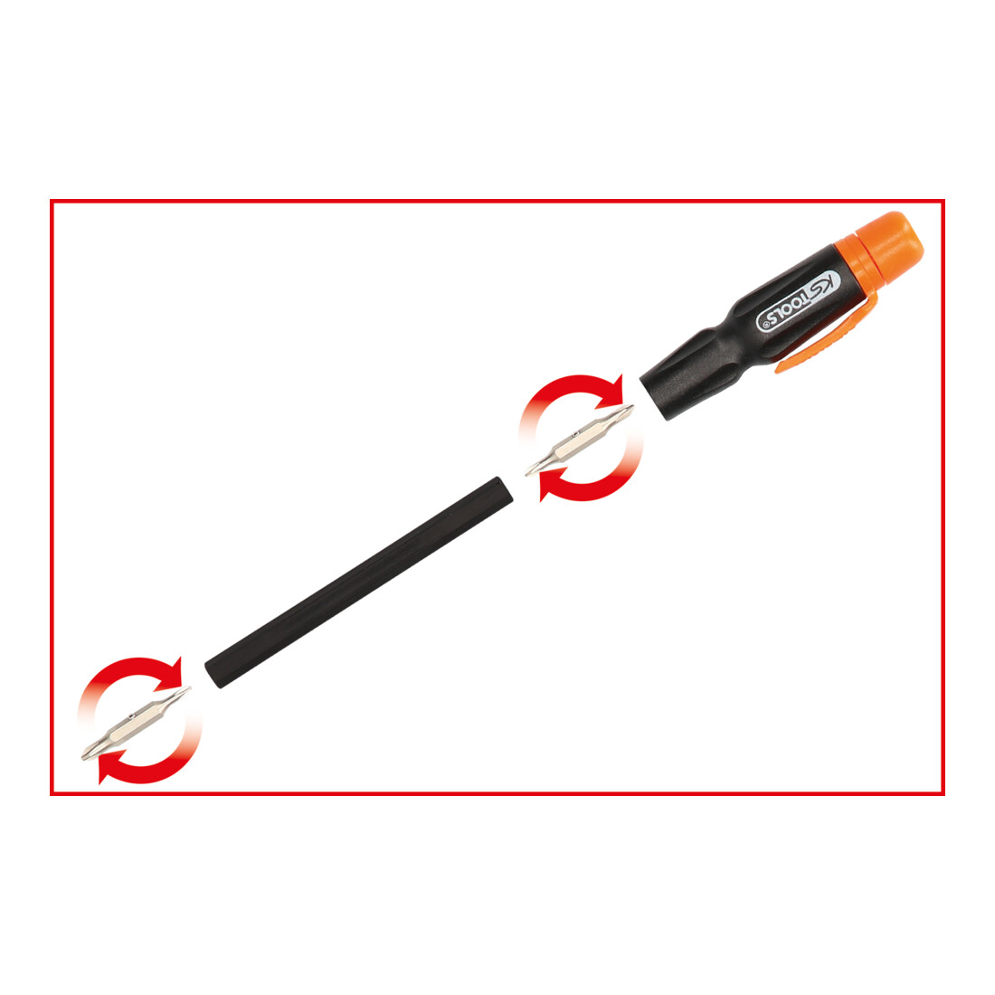 KS Tools Feinmechanik-Schraubendreher-Satz, 4-teilig