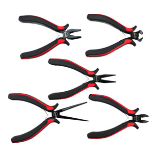 KS Tools Feinmechanik-Zangen-Satz, 5-teilig