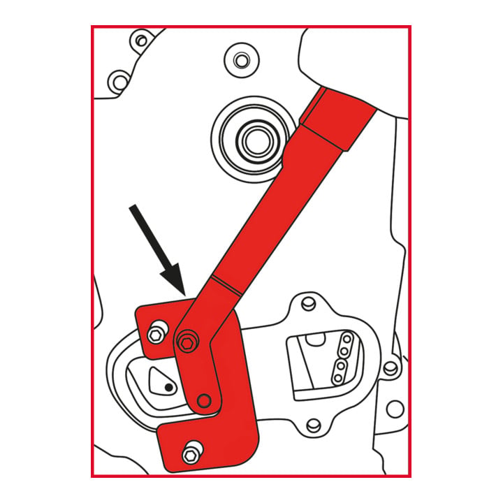 KS Tools Fiat / Ford / Opel /Suzuki - Motoreinstell-Werkzeug-Satz, 12-teilig