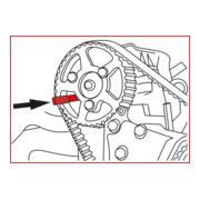 KS Tools Fiat / PSA - Motoreinstell-Werkzeug-Satz, 12-teilig-5
