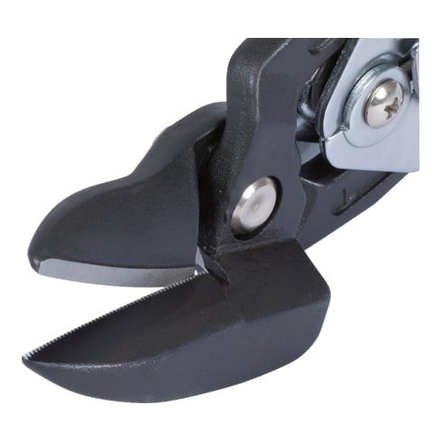 KS Tools Figuren-Durchlaufschere, linksschneidend
