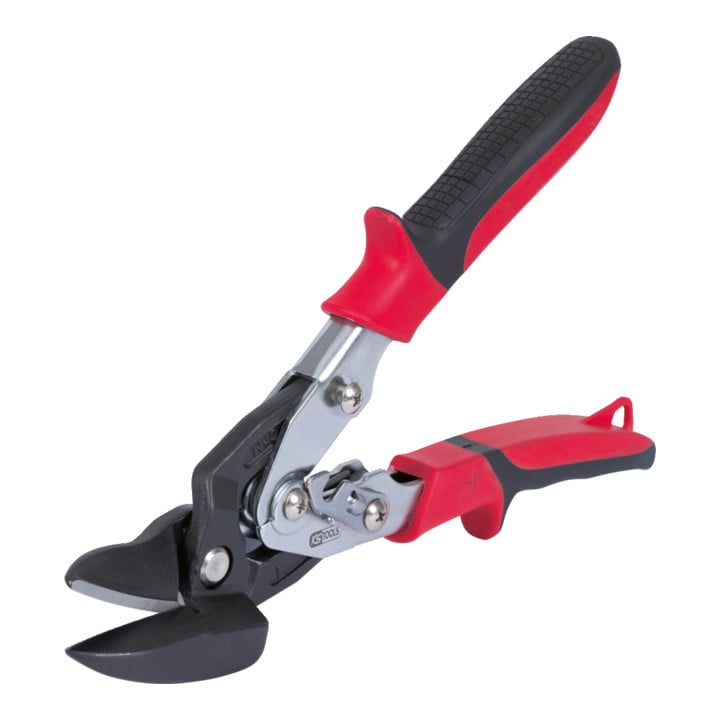 KS Tools Figuren-Durchlaufschere, linksschneidend