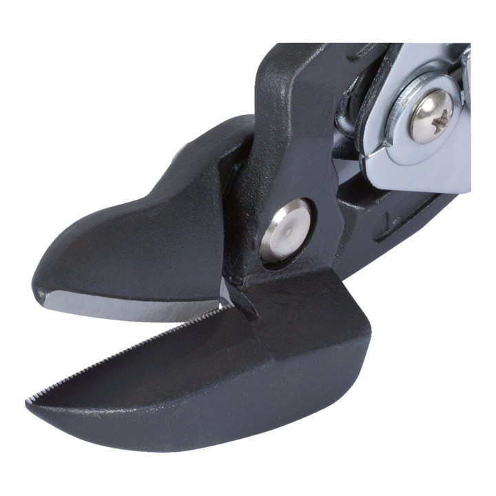 KS Tools Figuren-Durchlaufschere, linksschneidend