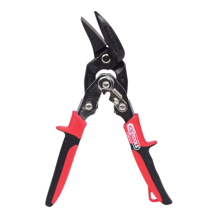 KS Tools Figuren-Durchlaufschere, rechtsschneidend
