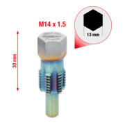 KS Tools Filettatrice con perno di guida per sensori temperatura