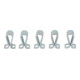 KS Tools Fixierklammern-Satz, 0-2,5 mm, 5-tlg.