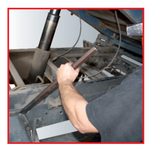 KS Tools Flachmeißel, 600x25mm