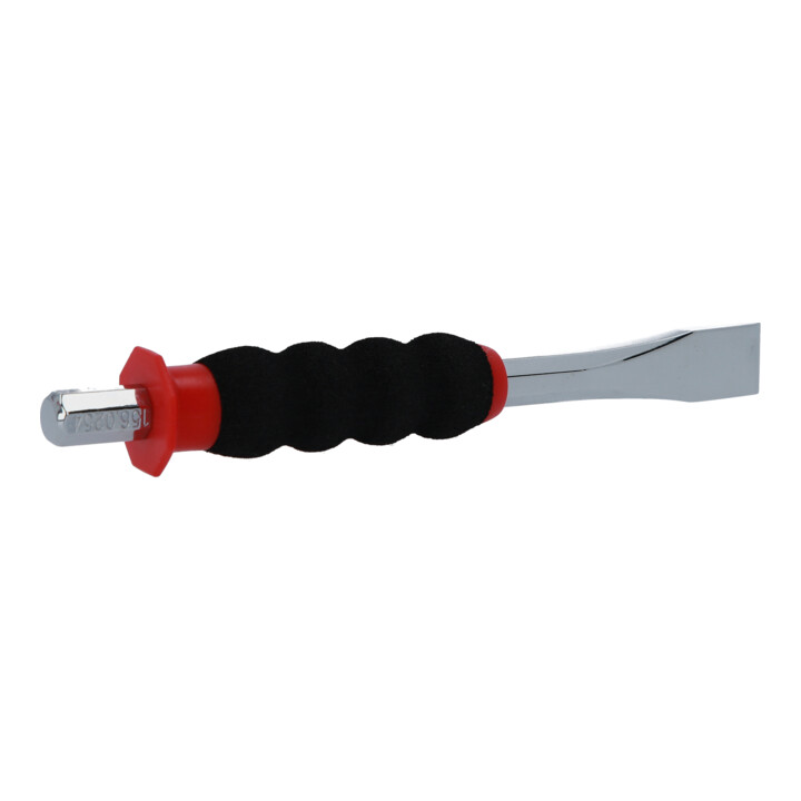 KS Tools Flachmeißel mit Handschutzgriff, 8-kant, 18 mm