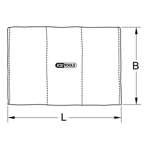 KS Tools Flammschutzmatten