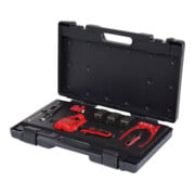 KS Tools FLAREFIX 1 Universal-Bremsleitungs-Bördelgerät-Satz mit Hydraulik-Spindel, 16-tlg.-1