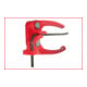 KS Tools FLAREFIX 1 Universal-Bremsleitungs-Bördelgerät-Satz mit Hydraulik-Spindel, 16-tlg.