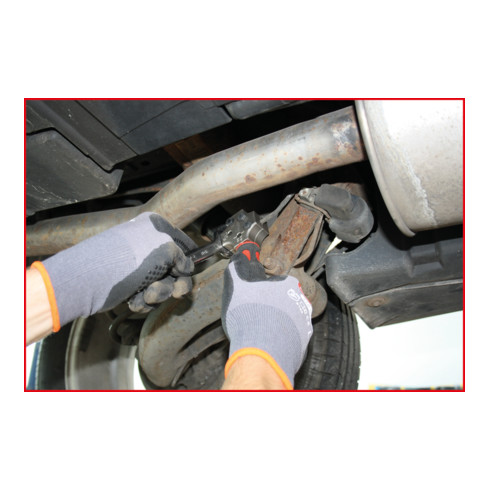 KS Tools FLAREFIXeco 4,75 mm / 3/16"SAE Universal-Bremsleitungs-Bördelgerät-Satz für DIN und SAE, 5-tlg.