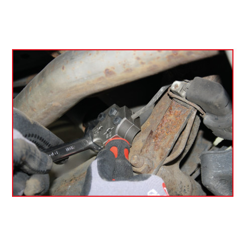 KS Tools FLAREFIXeco 4,75 mm / 3/16"SAE Universal-Bremsleitungs-Bördelgerät-Satz für DIN und SAE, 5-tlg.