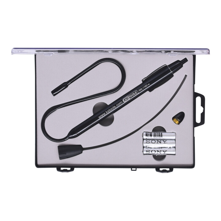 KS Tools flexibele inspectielampenset, 4-delig