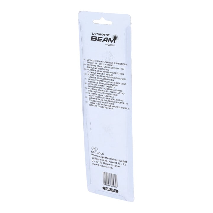 KS Tools flexibele inspectiespiegel met verlichting