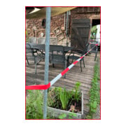 KS Tools Folien-Absperrband rot/weiss schraffiert-4