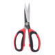 KS Tools Forbici universali, 190mm, nero-rosso-4